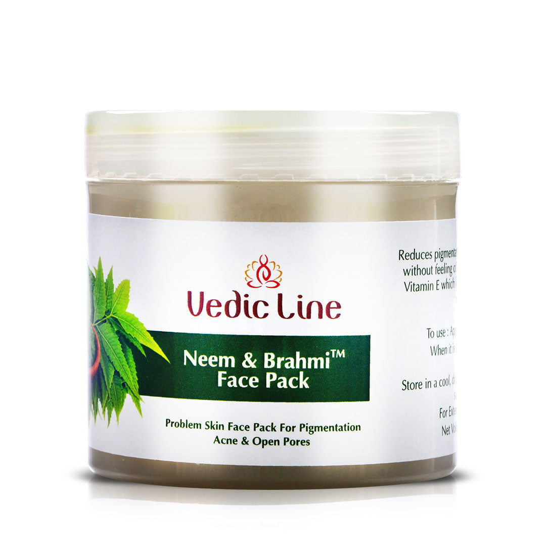 Vedic line Neem Brahmi Face Pack